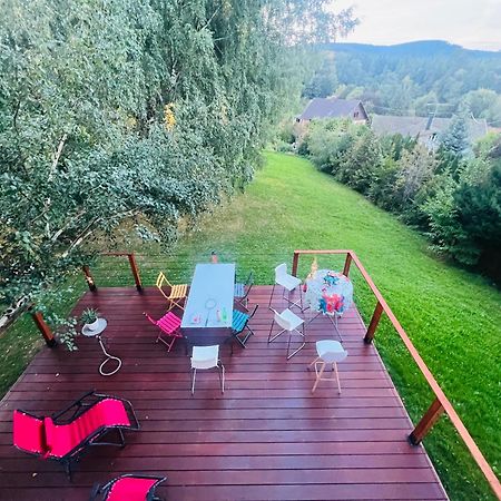 Chalet Spacieux A Wangenbourg-Engenthal Avec Vue Panoramique Luaran gambar