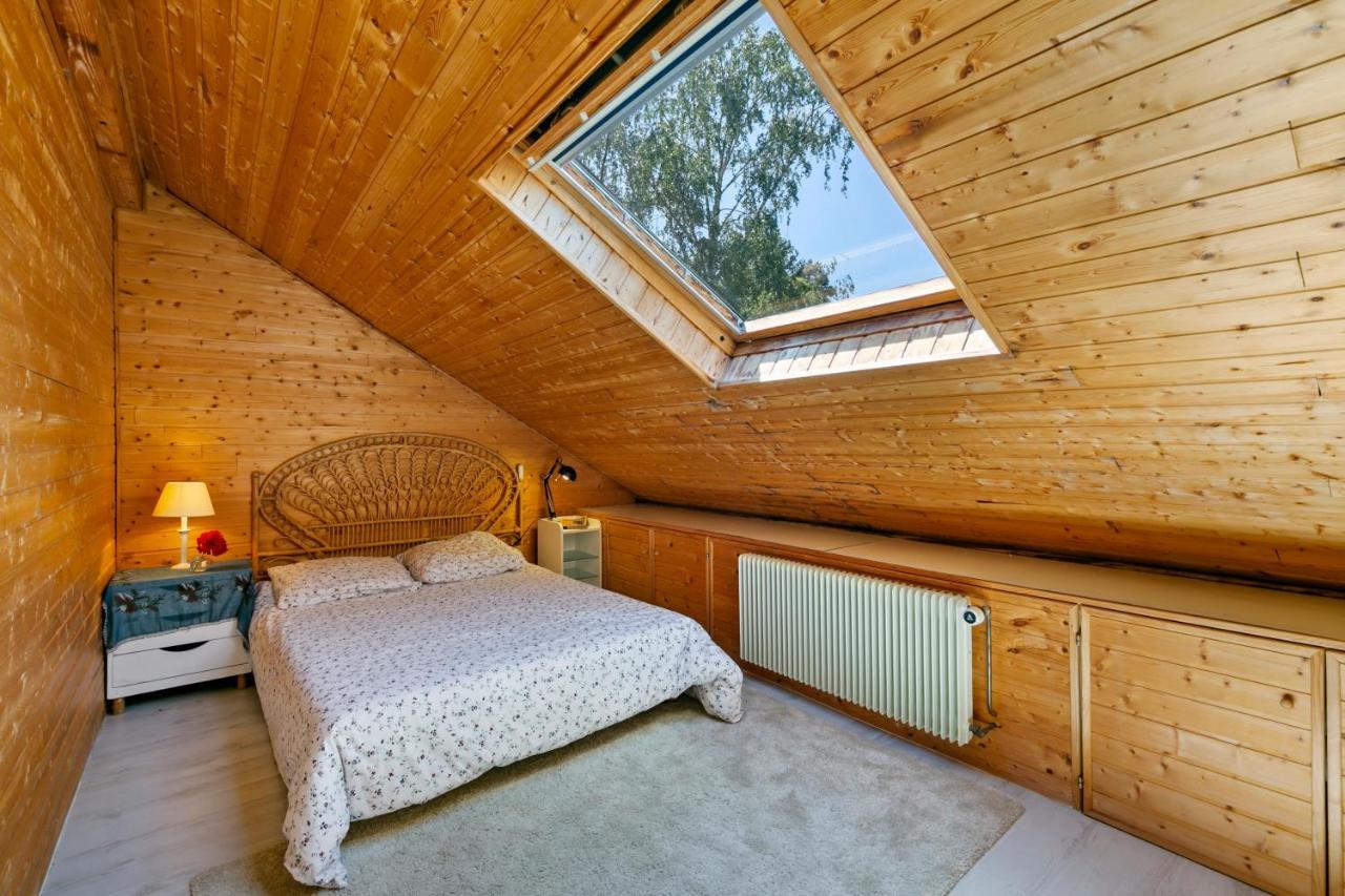 Chalet Spacieux A Wangenbourg-Engenthal Avec Vue Panoramique Luaran gambar
